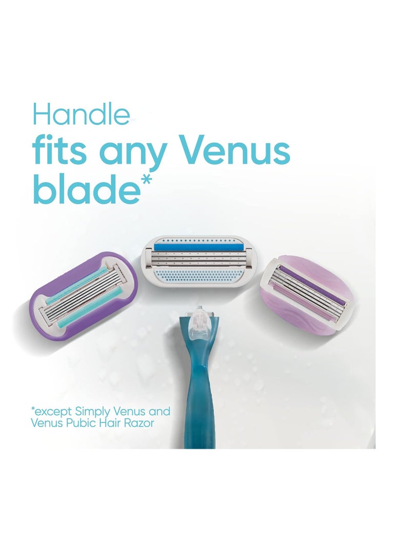 Gillette Venus Smooth Womens Razor, Includes 1 Handle, 2 Razor Blade Refills - Image 4