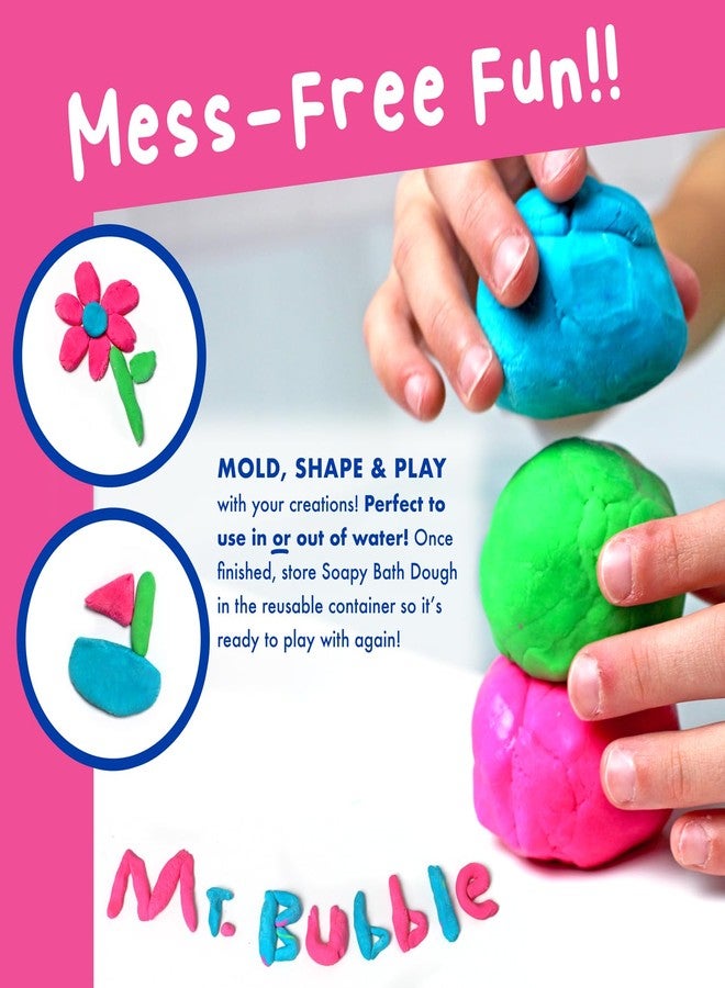 مستر. بابل معجون استحمام مستر بابل الصابوني، ثلاثة ألوان وروائح متنوعة، عبوة من 6 قطع - Image 4