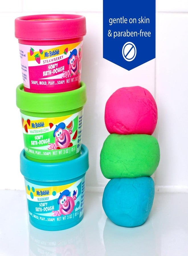 مستر. بابل معجون استحمام مستر بابل الصابوني، ثلاثة ألوان وروائح متنوعة، عبوة من 6 قطع - Image 3