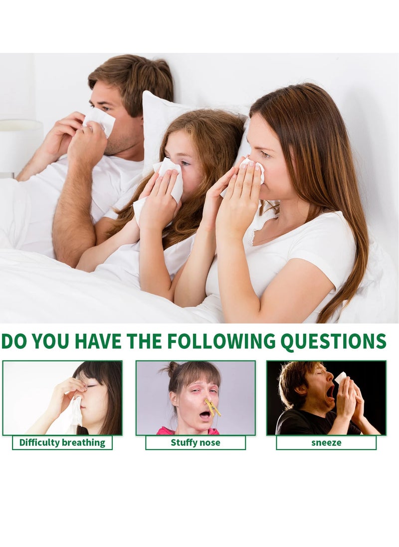 SOUTH MOON - Moisturizing Nasal Spray, Nasal Congestion Relief Throat And Nose Spray, Organic Herbal Lung Cleansing And Repair Spray, Herbal Nasal Cleaning Spray For Blocked Nose, (20ml) - Image 1
