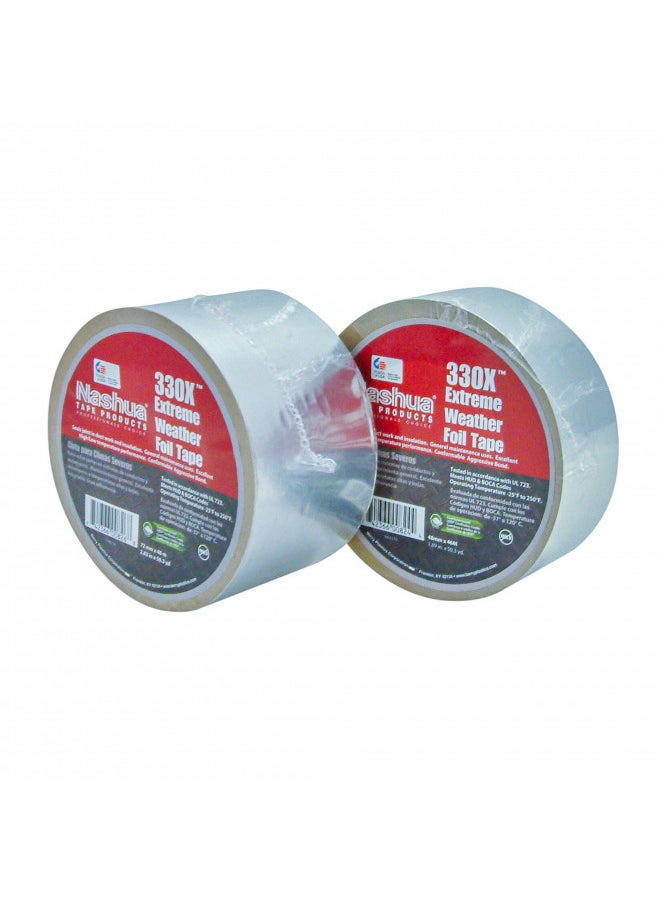 Nashua Nashua- Extreme Weather HVAC Foil Tape, 3.5 mil Thick, 46m Length, 72 mm Width  - Image 3