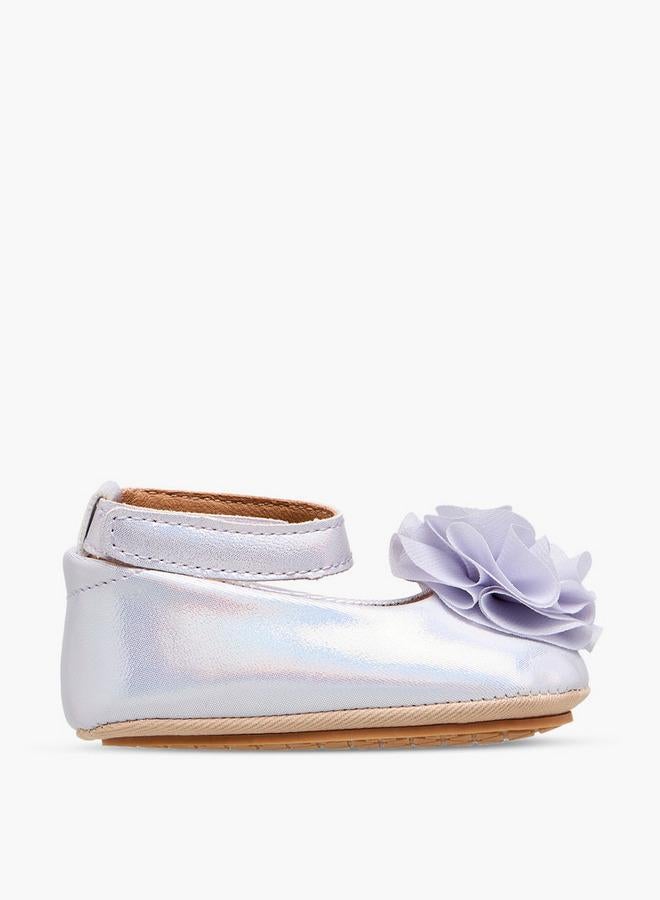 Barefeet Ballerina Shoes with Floral Accent - Image 3