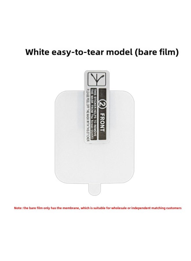Generic - Applicable AppleWatch 9 Protective Film Apple Watch Film I8 Curved Surface HD Hydrated Film 45SE Frosted Soft Film-Color:Easy To Tear TPU Hydraulic White Film (die)-Dimensions:Iwatch*41mm (7/8/9 Generation) - Image 1