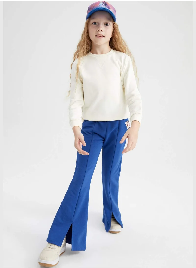 DeFacto Girl Flare Fit Knitted Trousers