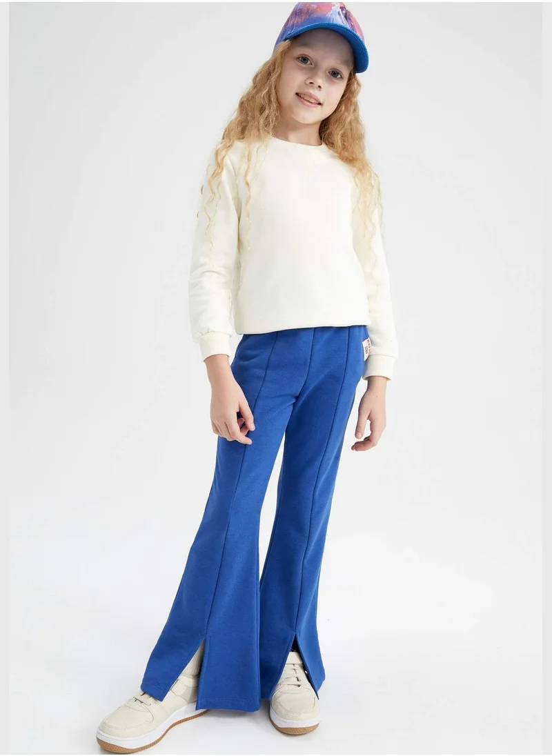 DeFacto Girl Flare Fit Knitted Trousers