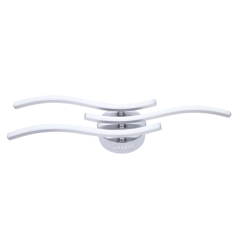 Branch Chandelier: White Aluminum Fixture, Stylish Curved LED, High-Efficient Energy Saving - Creative Branch Shape, Modern Lighting for Living Room Bedroom Hotel Hall - Image 4