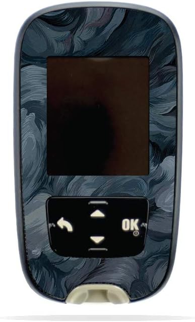 MightySkins Skin Compatible with Accu-Chek Guide - Storm Cloud | Protective, Durable, and Unique Vinyl Decal wrap Cover | Easy to Apply, Remove, and Change Styles | Made in The USA