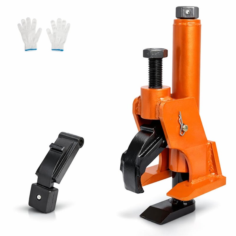 Swess Manual Tire Bead Breaker Tool for Tire Removal, 38"-42" Tire Removal Tool Manual Tire Changer Machine Tire Changing Tool Tire Repair Tools with Replacement for Atvs, Utvs(Orange) - Image 1
