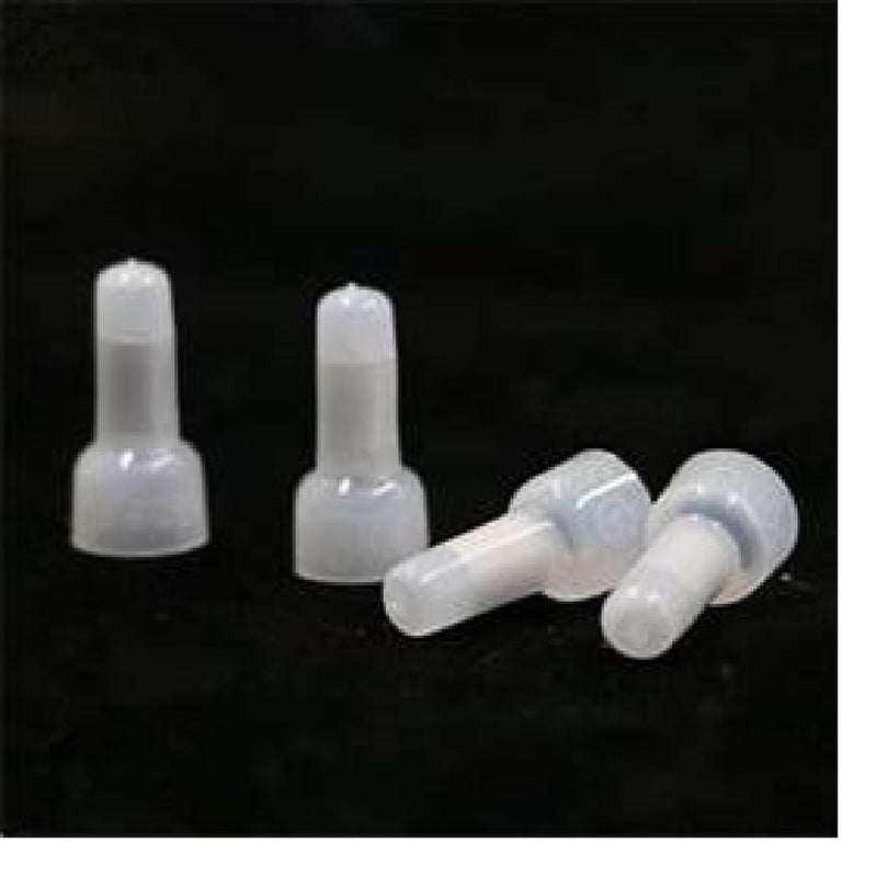 rt sense RT SENSE CE2 Protective Wire End Cap Terminals Plastic End Cap Wire Connector Wire Connector White Pack of 100  - Image 3