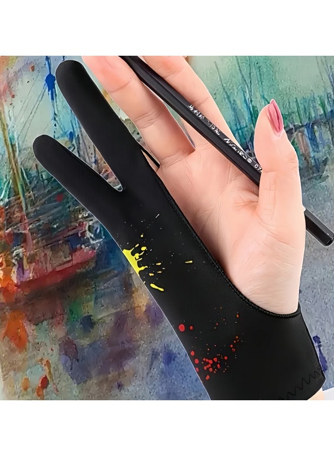 L Code - Painting Glove Painting Anti-Sweat Sketch Oil Painting Hands Art - Image 4