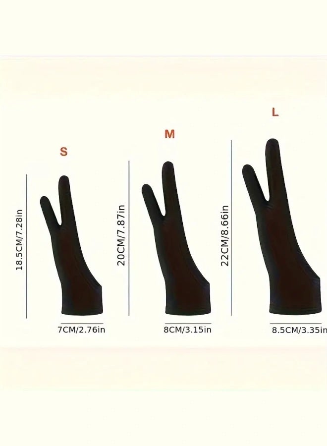 L Code - Painting Glove Painting Anti-Sweat Sketch Oil Painting Hands Art - Image 3