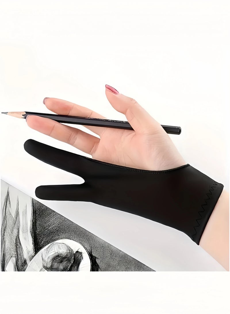 L Code - Painting Glove Painting Anti-Sweat Sketch Oil Painting Hands Art - Image 2