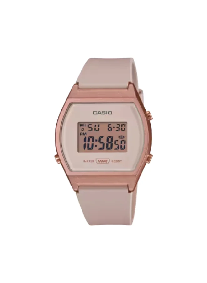 CASIO Women's Resin Digital Watch LW-204-4ADF - 35 mm