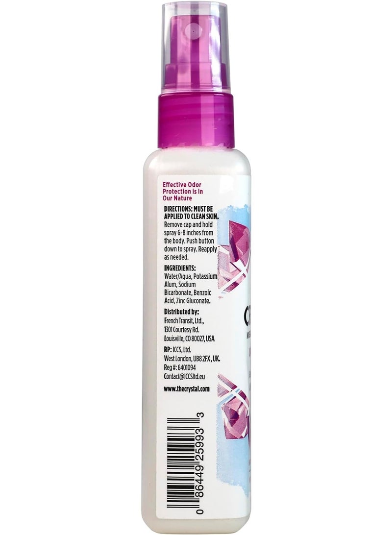 CRYSTAL, Mineral-Enriched Deodorant Spray, Unscented, 4 fl oz (118 ml) - Image 4