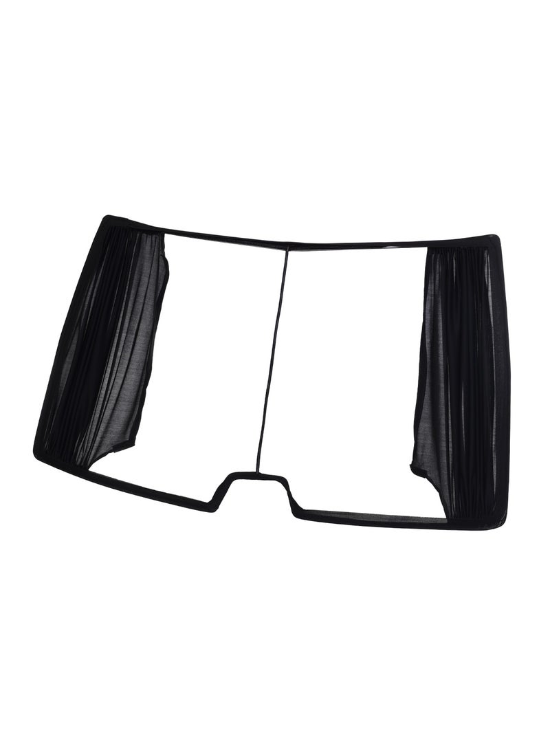 5 Pieces Movable Sunscreen Curtain Set for Lanos Car - Image 3