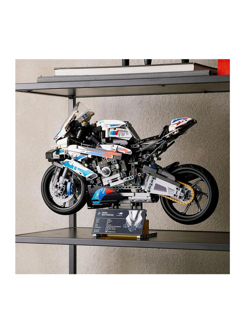 LEGO Technic BMW M 1000 RR Motorcycle Model Kit 42130 - 1920pcs, Authentic Details, Ages 12 Years+ - Image 4