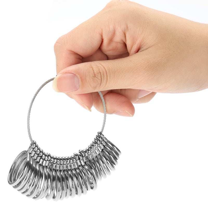 UK Ring Finger Sizer Gauge Measuring Jewelry Size Measure Tool (Finger Measure Tool) - Image 2