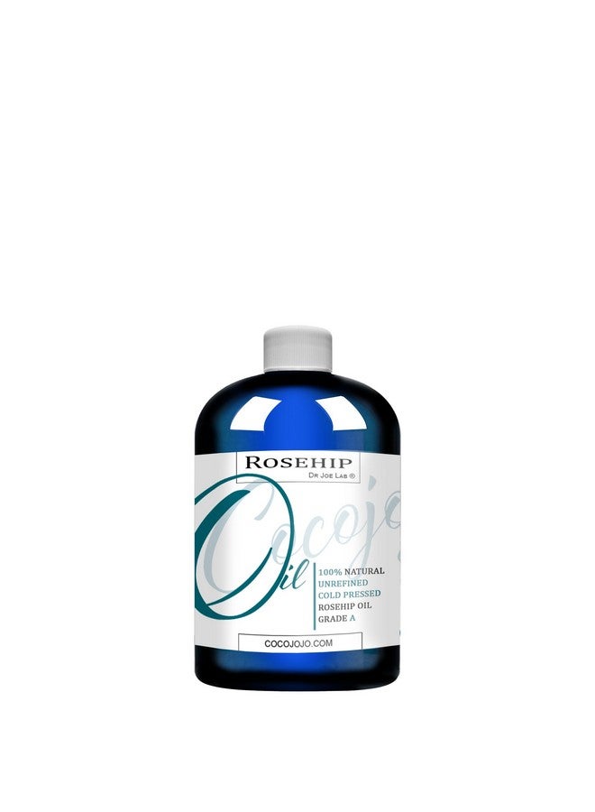 cocojojo Rosehip Oil 100% Pure Natural Seed Oil Cold Pressed 8 Oz Face Skin Unrefined Premium Grade - Image 1