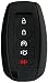 HEARTMEET Smart Key Fob Case Protector with Key Chain for 20172021 Lincoln MKC MKZ MKX Continental 20182021 Lincoln Navigator 20202021 Lincoln Nautilus Note Only for Push Button Start - Image 2