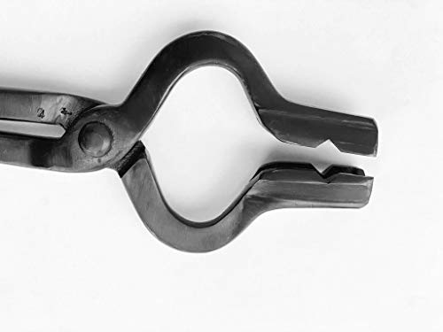 Caliburn 18.5" Heavy V-Bit Blacksmith Tongs - Image 4