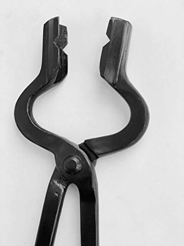 Caliburn 18.5" Heavy V-Bit Blacksmith Tongs - Image 5