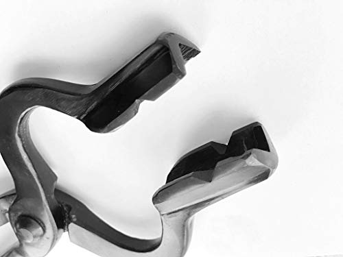 Caliburn 18.5" Heavy V-Bit Blacksmith Tongs - Image 3
