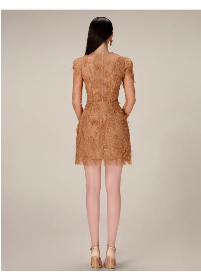 Loquat Unique Design Heavy-Duty Lace Dress  - Image 2