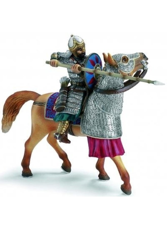 Schleich Schleich Soldier with Spike on Horse Figure (18 cm)  - Image 1