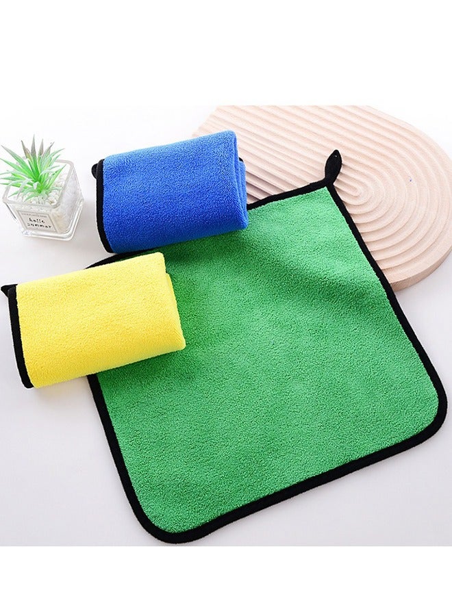 Pack Of 6 Car Drying Microfiber Towel Multicolour 30*40cm - Image 3
