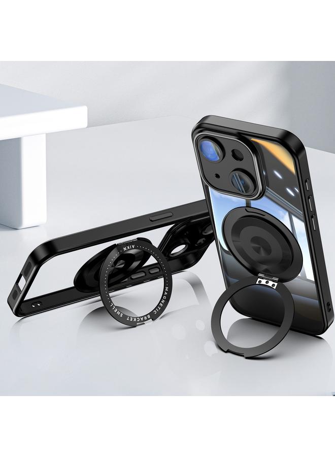 Zaboon Case For iPhone 13 360 Holder Magsafe Acrylic Hybrid TPU Phone Case - Image 4