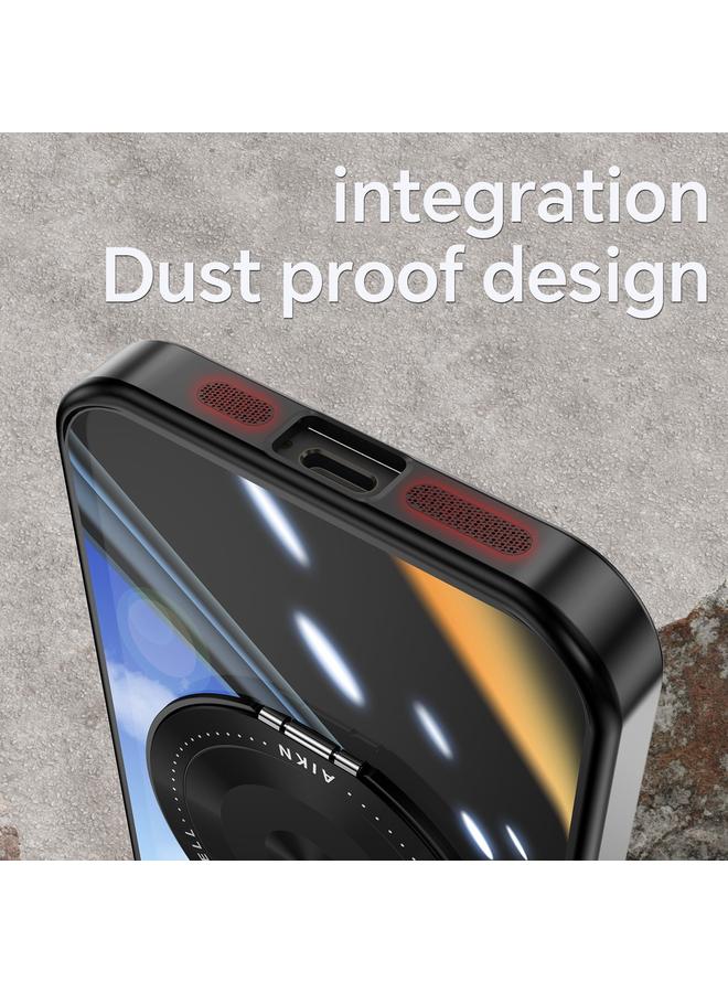 Zaboon Case For iPhone 13 360 Holder Magsafe Acrylic Hybrid TPU Phone Case - Image 5