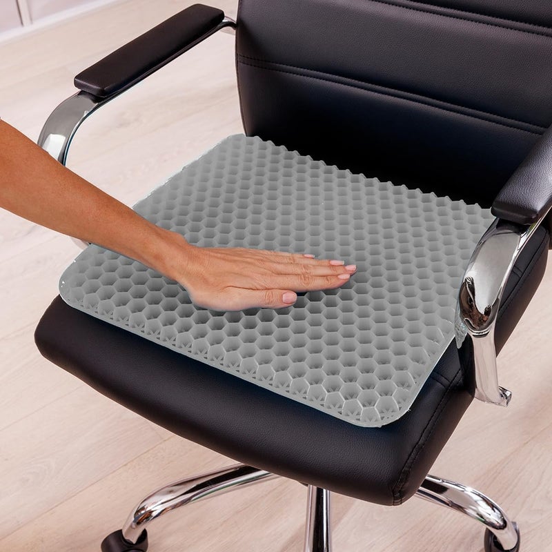 JML Soft Sitter Grey - Supportive Honeycomb Gel Cushion - Image 3