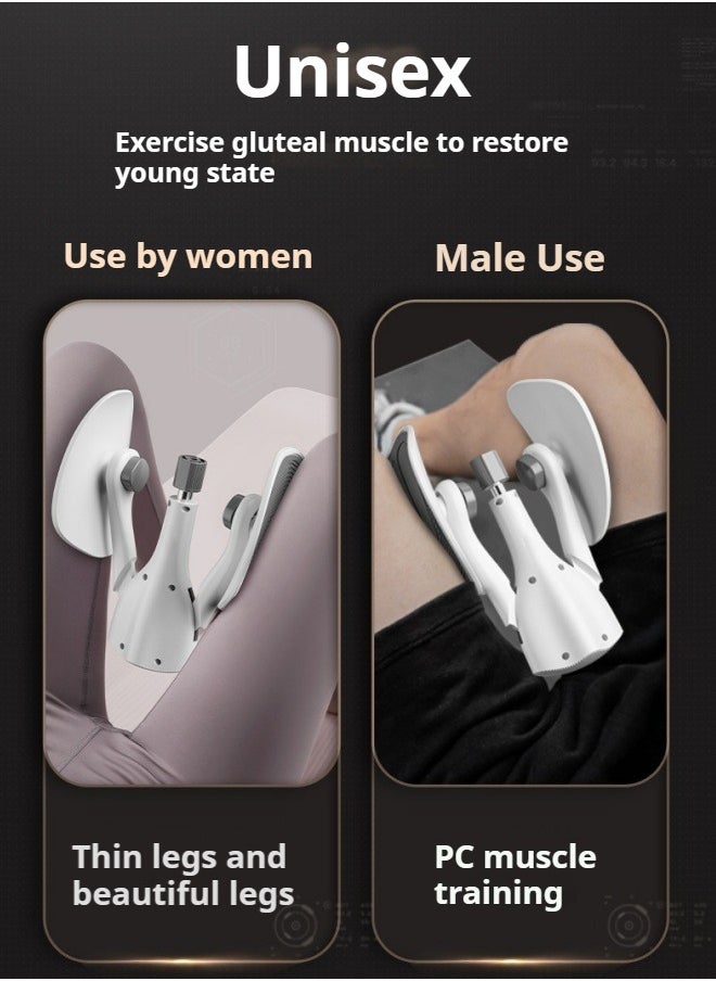 M MIAOYAN Pelvic floor muscle clamp artifact Kegel trainer men's multifunctional exercise PC muscle inner thigh home  - Image 2