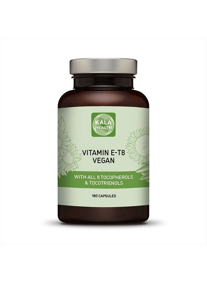 Kala Health Unique Vegan Formula with all 8 Tocopherols and Tocotrienols Vitamin E– Contains no PAH's, Heavy Metals, Contaminants or Preservatives - Certified Sustainable - Hair, Scars and Skin - Image 1