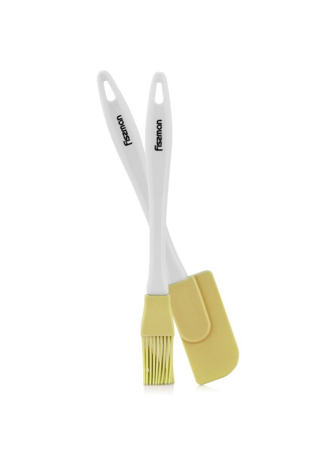 Fissman Silicone Brush And Spatula Set, Multicolour Kitchen Tools For Baking Cooking Glazing And Food Prep - Image 5