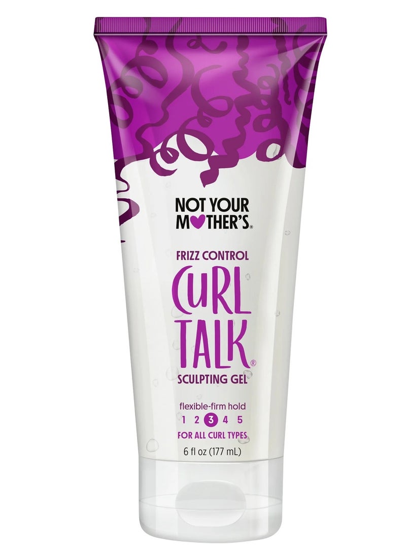 Not Your Mother's Curl Talk Sculpting Gel 6 Ounce Frizz Control (177ml) - Image 1