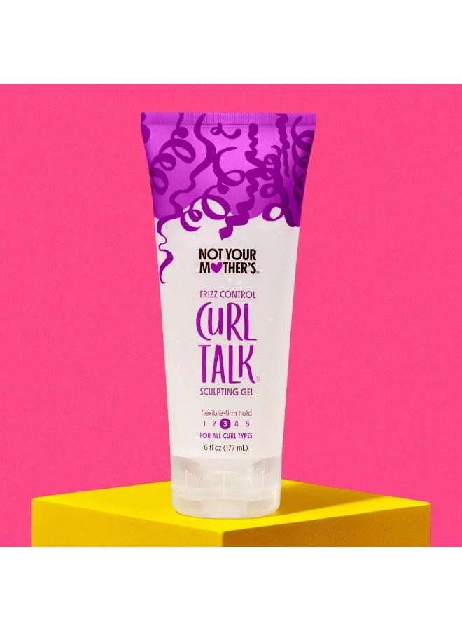 Not Your Mother's Curl Talk Sculpting Gel 6 Ounce Frizz Control (177ml) - Image 2