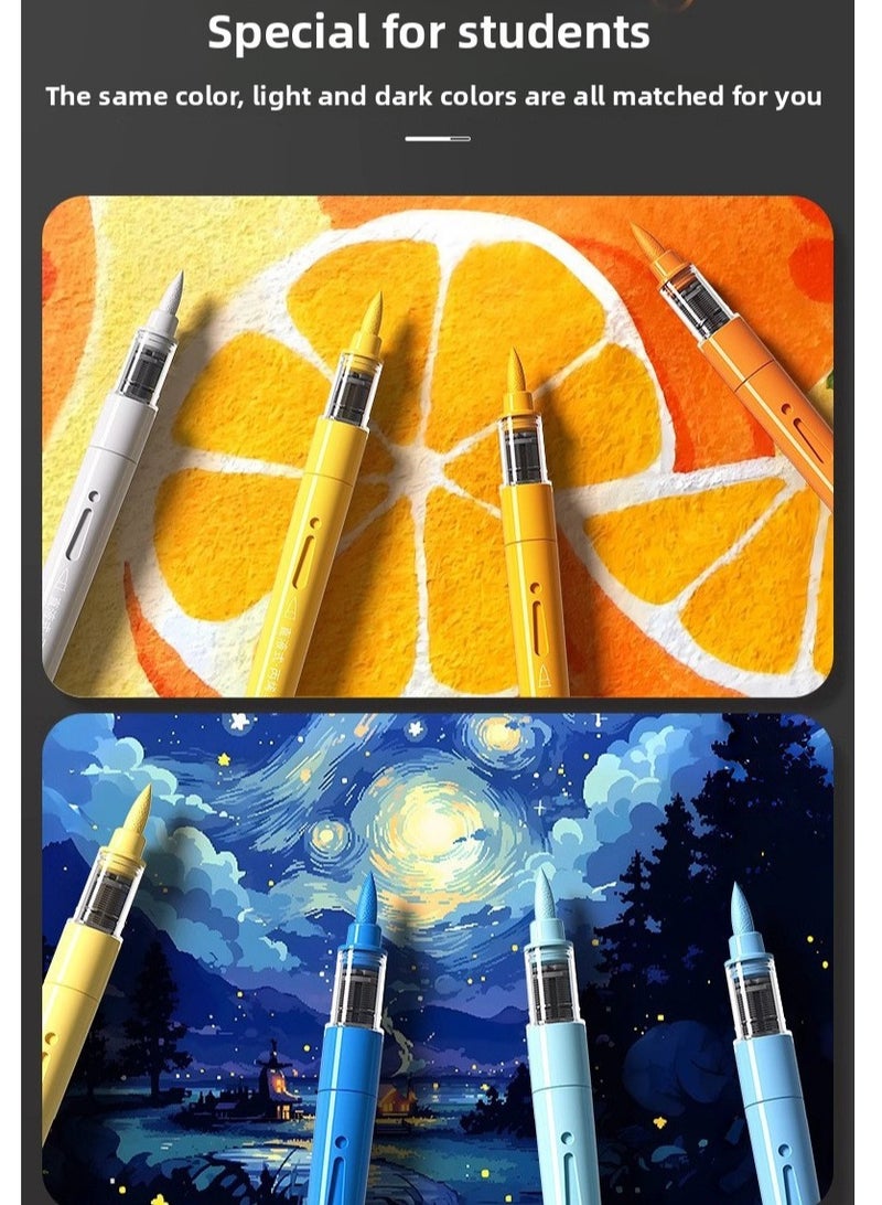 36pcs Direct Drop Acrylic Marker Pen, Soft Pen Tip, Washable, DIY Handmade Creative Painting Tool for Kids - Image 2