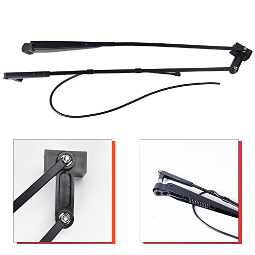 MIKODA Windshield Wiper Arm & Wiper Blade Kit 7251263 7251264 Compatible with Bobcat Loader T450 T550 T590 T595 T630 T650 T740 T750 T770 T870 A770 S450 S510 S530 S550 S570 S590 S595 S630 S650 S740 - Image 4