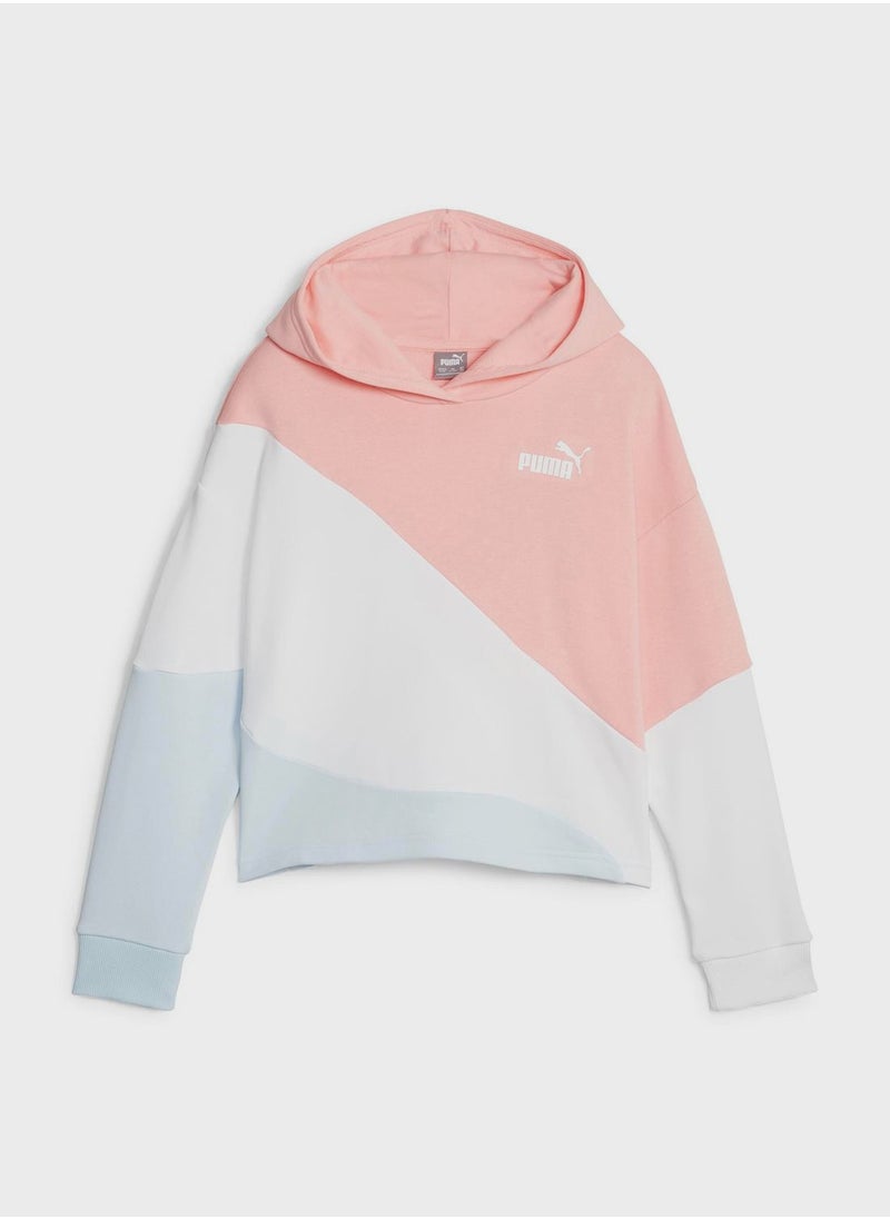 PUMA - Kids Power Cat Hoodie Tr - Image 1