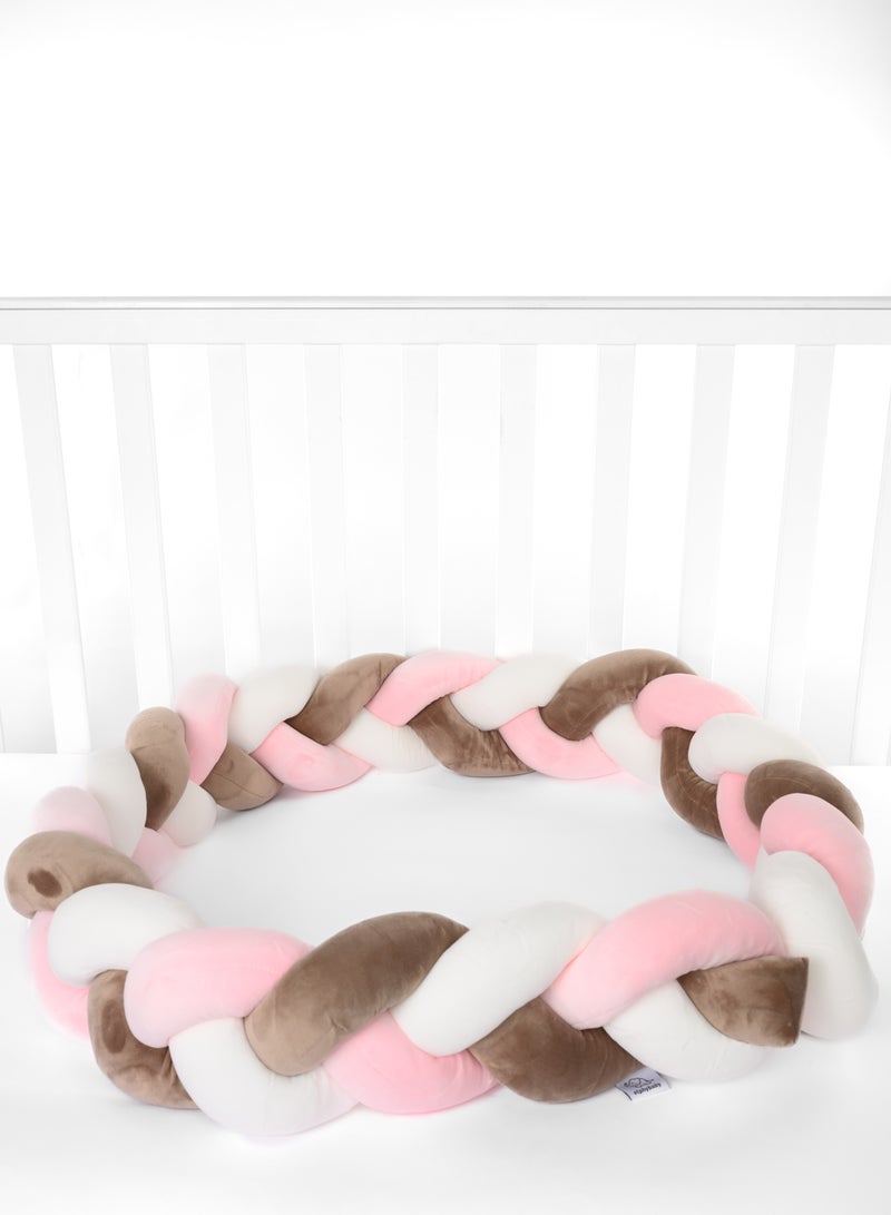 elphybaby Children's Bed Anti-Collision Barrier with Knot Design  - Image 3