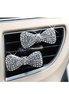 Generic 2 Pack Home Landscape Accessories Car Accessories For Women Rhinestone Car Accessories Diamond Accessories For Girl Children  - Image 3