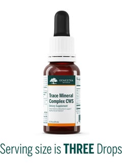 Genestra Brands Genestra Brands - Trace Mineral Complex CWS - Supports Thyroid Function and Helps Protect Against Oxidative Stress - 0.5 fl. oz.  - Image 3