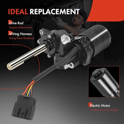 A-Premium Pair(2) Power Running Board Motor Compatible with Cadillac Escalade 07-14 & Chevrolet Avalanche, Suburban 1500, Tahoe & GMC Yukon, Motor Only, Without Bracket, Driver and Passenger Side - Image 4