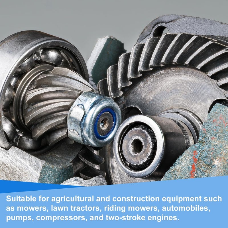 uxcell B3416 Needle Roller Bearings 2-1/8" Bore 2-1/2" OD 1" Width Chrome Steel Open End Full Complement Drawn Cup Bearing - Image 5