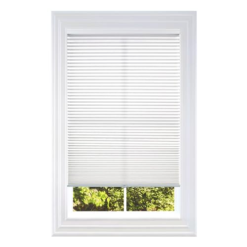 BlindsAvenue Cordless Cellular Honeycomb Shade Light Filtering Blinds for Indoor Window Thermal Insulation Shades for Home Noise Reduction Color White Size 275 W x 48 H - Image 1