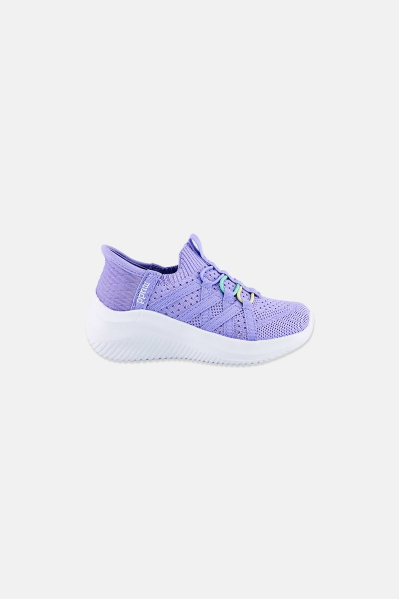 Mudd Toddlers Girl Brand Logo Sip On Shoes, Lavender - Image 3
