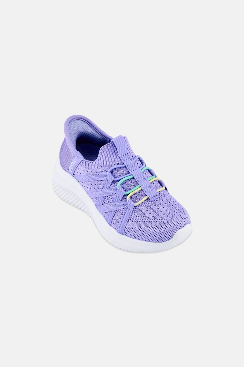 Mudd Toddlers Girl Brand Logo Sip On Shoes, Lavender - Image 1