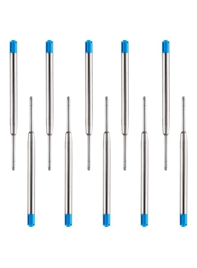 Obacle Ballpoint Pen Refills Blue 1.0Mm Medium Point Smooth Writing For Ballpoint Pens Blue Ink 3.85Inch (9.8Cm) 10 Pack (Blue) - Image 1