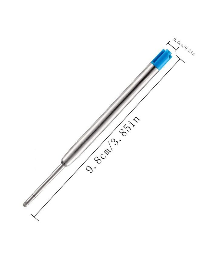 Obacle Ballpoint Pen Refills Blue 1.0Mm Medium Point Smooth Writing For Ballpoint Pens Blue Ink 3.85Inch (9.8Cm) 10 Pack (Blue) - Image 4
